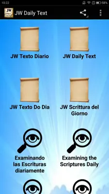 JW Daily Text Ministry android App screenshot 0